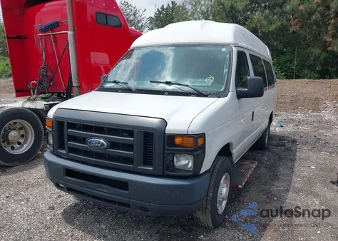 2013 Ford E-250 Commercial z USA, uszkodzony, nr VIN 1FTNS2EWXDDA88191